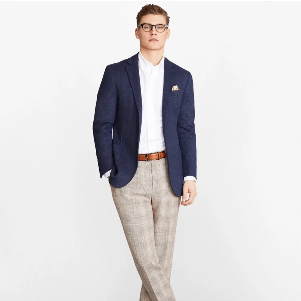 Brooks Brothers Regent Fit Two-Button Knit Sport Coat- Size 40R - Picture 8 of 8